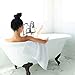 SALBAKOS - Premium 4 Piece Bath Towel Set, Made with 100% Turkish Cotton, Quick Drying, Highly Absorbent & Comfy Towels for Spa & Hotel | 27