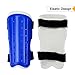 Youth Child Soccer Shin Pad, 2 Pair Soccer Shin Guards Perforated Breathable Leg Protective Gear Protector Board Perfect Fit for 5-12 Years Teenagers, Old Kids, Boys, Girls Football Games
