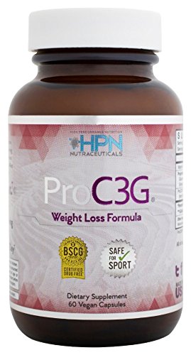 HPN Nutraceuticals ProC3G, Patented Fat Blocker, The Safest and Most Natural Weight Loss Supplement, 60 Capsules