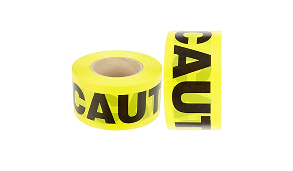 Rollo de cinta de precaución, 2 unidades, para garantizar la ...