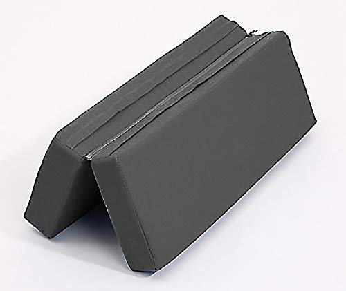 BIGTREE Yoga Bolster Pearl Cotton Detachable Folding Pillow (Gray)