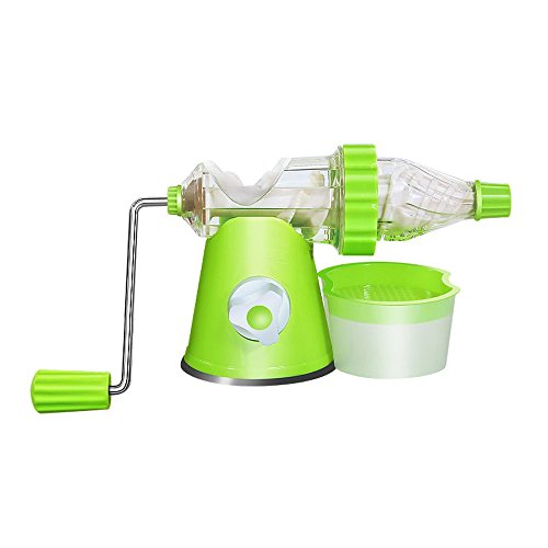 Click Here to See More Images Juicer By Home Manual Juicer Mini Fruit And Vegetable Orange Juice Pomegranate Apple Simple Hand-cranked Juice Machine,FluorescentGreen