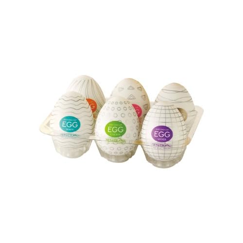 Tenga Easy Beat Egg Masturbator - Variety 6 Pack image