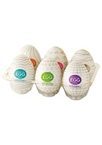 Tenga Easy Beat Egg Masturbator - Variety 6 Pack