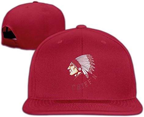 Chief'n Unisex Causal Fitted Flat Bill Boarder Hat For Men And Women