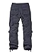 Match Mens Wild Cargo Pants (6053 Gray, 38)