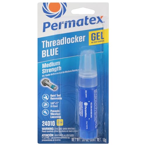 Permatex 24010 Medium Strength Threadlocker Blue