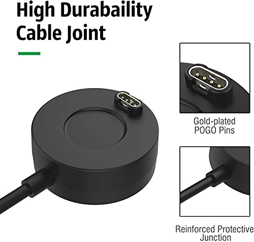 Charger Compatible with Garmin Fenix 5/5S/5X, Fenix 6/6S/6X, Fenix 7/7S ...
