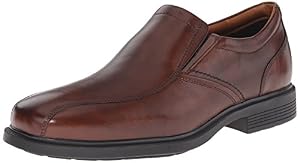 Image of Rockport Men's Dressports Luxe Bike Toe Slip On Oxford, New Brown, 13 W US