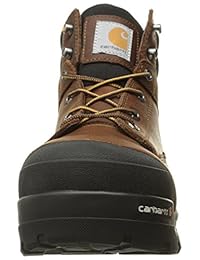 Carhartt CME6355 Botas industriales impermeables con puntera compuesta de 6 pulgadas para hombre