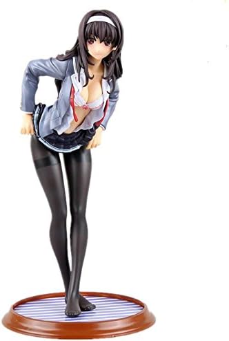 Way of Forming a Woman Black Silk Stockings 1/6 Pre-painted Figure 11" PVC (Pink)