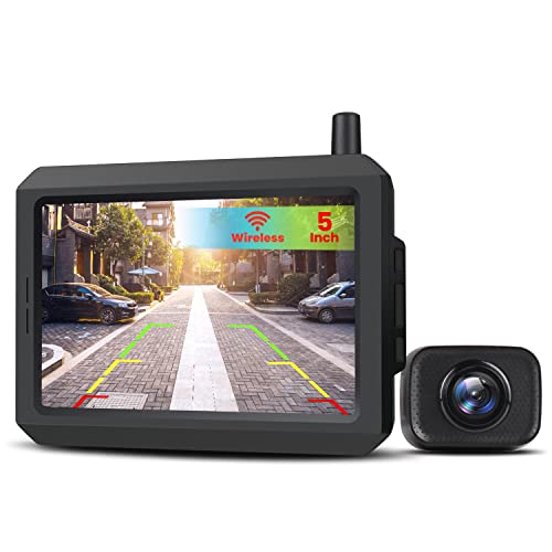 AUTO-VOX W7 5" LCD rückfahrkamera kabellos Set