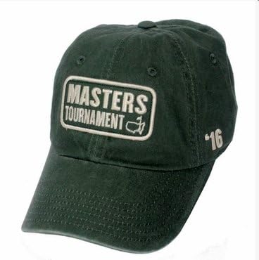 Masters 2016 Vintage Green Caddy Hat