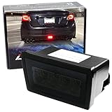 iJDMTOY Smoked Lens 3-In-1 LED Rear Fog Light Kit