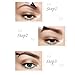Turelifes Tattoo Eyebrow Pen with Four Tips Long-lasting Waterproof Brow Gel for Eyes Makeup (BLONDE)