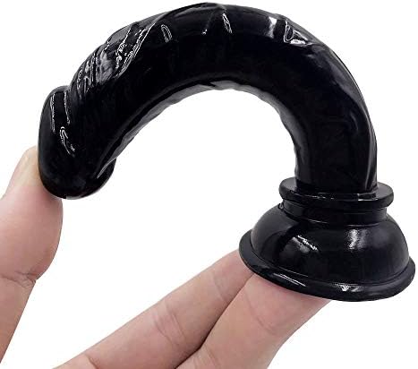 XDDJB Beginners 5.7 inch Mini Flexible Soft Massage Wand Good Choice for Women (Black)