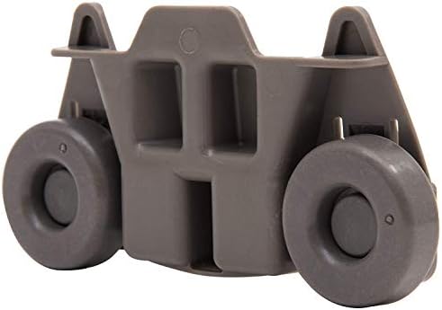 Ultra Durable W10195416 Lower Dishwasher Wheel Replacement by KOKOBE - Exact Fit for Whirlpool & Kenmore Dish Rack - Replaces AP5983730, W10195416V, PS11722152