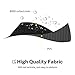 Donner Drumsticks Bag Holder Thickened Large Capacity Drum Sticks Bag Hangable Portable for Drumsticks Brushes Mallets Up to 12 Pairs, Black