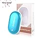 Fourheart Hand Warmers, 5200mAh Portable Double-Side Hand Warmer Rechargeable/Power Bank for iPhone,Samsung,Helps for Soothe The Pain and Uncomfortable of Arthritis Sufferers, Best Winter Gift
