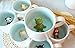Kederastyle 3D Coffee Mug Animal Inside 12 oz with Cow, Cute Cartoon Handmade Figurine Home Ceramics Cups Morning Mugs