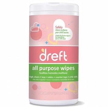 dreft multi surface wipes