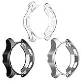 Case Compatible Samsung Gear S3 Frontier SM-R760, NaHai Slim Plated TPU Case Scratch-Proof Cover All-Around Protective Bumper Shell for Samsung Gear S3 Frontier Smartwatch