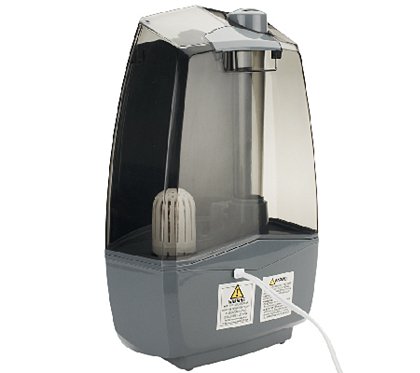 Air Innovations Clean Mist Smart Ultrasonic Humidifier 80 Hour Run Time Model MH-512 Platinum