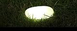 Britta Products Solar Path Paver Stones - Waterproof Solar LED Light for Garden Paths and Stairs - LED Stone Markers - Set of 3 Stone Lamps