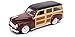 1948 Ford Woody, Burgundy - Yatming 94251 - 1/43 Scale Diecast Model Toy Car