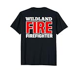 Wildland Fire Rescue Department T-Shirt Firefighters Firemen