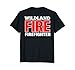 Wildland Fire Rescue Department T-Shirt Firefighters Firemen