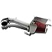 For Chevy Avalanche/Tahoe Silver Coated Aluminum Air Intake Pipe+Red Filter System