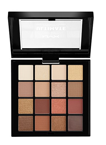 NYX PROFESSIONAL MAKEUP Ultimate Shadow Palette, Warm Neutrals, 0.46 Ounce