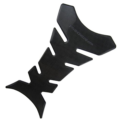 EFORCAR(TM) 1pcs 3d Carbon Fiber Tank Pad Tankpad Protector Sticker For Motorcycle Universal Fishbone