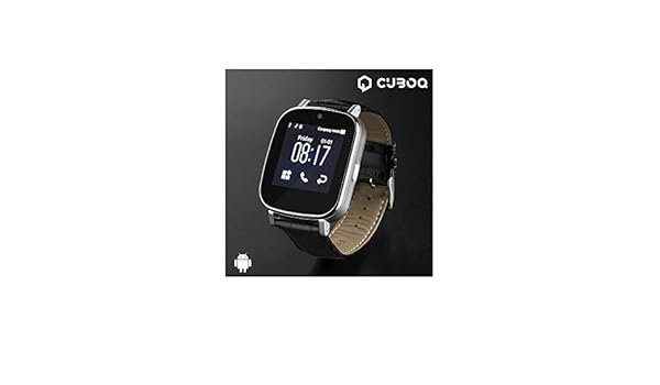 Smartwatch CuboQ Leather: Amazon.es: Deportes y aire libre