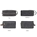 Lucky Rain Canvas Toiletry Bag for Men, Waterproof Dopp Kits Bag, Mens Bathroom Shaving Kit Travel Toiletry Bag