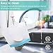 Reusable Food Storage Bags - 10 PCS BPA FREE Freezer Bags(2 Gallon Bags + 4 Reusable Sandwich Bags + 4 Reusable Snack Bags) LEAKPROOF Reusable Lunch Ziplock Bags for Food Travel Make-up Home