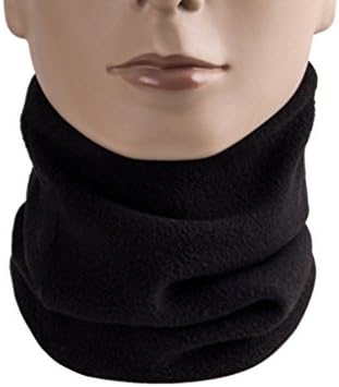 Neck Warmer Auskio Reversible Fleece Neck Gaiter Tube, Ear Warmer Headband, Mask &amp; Beanie Heat Retention Uni-sex &amp;Versatile Style Motorcycle &amp; Ski &amp; Snowboard Mask ,Wind Protector For Men &amp; Women