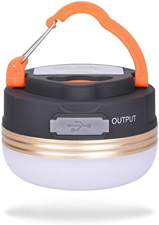 Camping light Security light lantern Portable LED Camping Lantern with USB Output With Rechargable 1800mAh Lithium Battery ，300 Lumens, Waterproof, 3W, 3 Modes