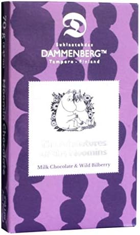 Moomin Bilberry Milk Chocolate Bar 70g