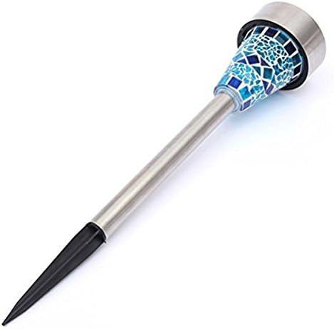 Soter Mosaic solar energy lawn lamp garden light (3pcs) (Blue)