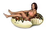 Inflatables Giant Donut Pool Float - Pump Included