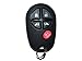 2004-2011 Toyota Sienna (with dual power sliding doors but no power liftgate) Factory Keyless Entry Remote with Programming Instructions FCC ID GQ43VT20T