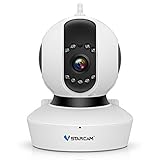 720P IP Camera,VSTARCAM Wireless Security Camera Remote Control Pan/Tilt,Night Vision Video Surveillance Cam,2 Way Audio and Motion Alert Network Indoor Monitor