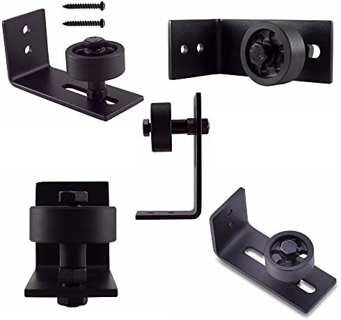 Adjustable Stay Roller Floor Guide For Sliding Barn Door // Adjustable Wheel Guide // Professionally Constructed U Roller
