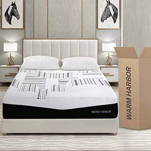 Warm-Harbor-Queen-Mattress-12-Inch-4-Layers-Memory-Foam-Mattress-with-CertiPUR-US-Certified-Bamboo-Charcoal-Foam-Breathable-Supportive-Bed-in-a-Box