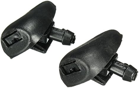 Viviance Pair Windscreen Window Wiper Water Washer Jets Nozzle for Peuge-ot 206 206+ 407 Citro-en C2 C3 C5 6438Z1