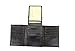 Mens 100% Genuine Leather Trifold Wallet Extra Capacity 16 Inside Slots 1 ID Window by ASHLIN [6447-07-01