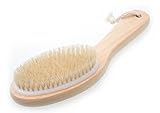 Short Handle Bath Body Brush with Natural Bristles