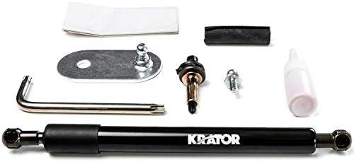 Krator Tailgate Assist Lift Support Pickup Truck Tailgate-Lowering System Compatible with 2009-2018 Dodge RAM 1500 2500 3500 Pickup - Read Desc. for Exact Years and Details TGA-260 Black